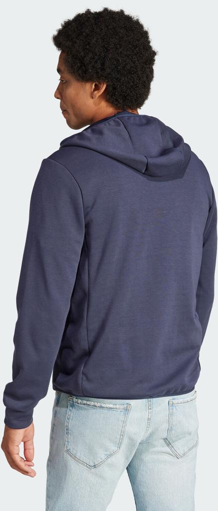 Куртка Adidas Man Essentials Hybrid Hooded Down Jacket legend ink (IK3224)