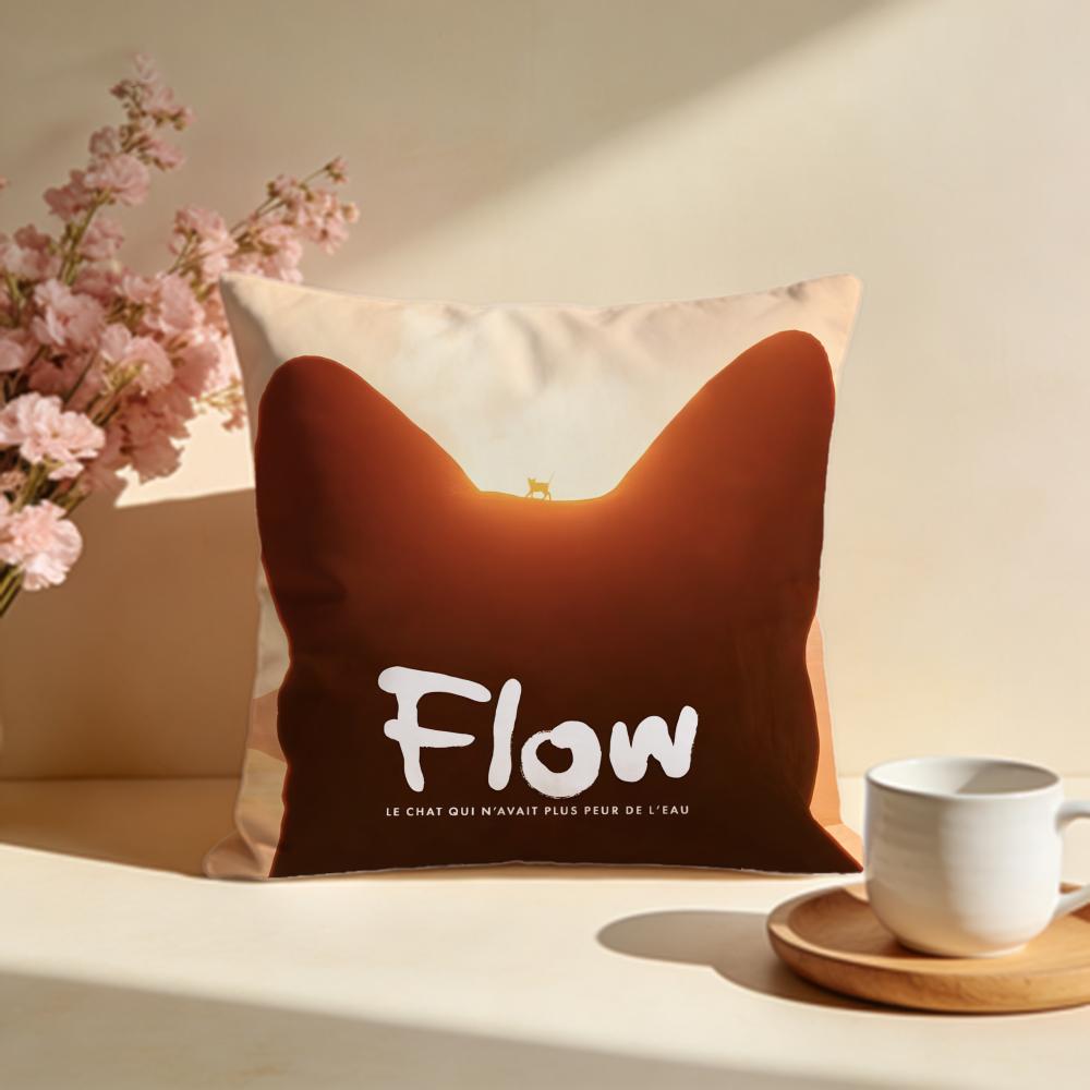 Stylish FFlowiou Cushion Cover Stylish Washable Pillow Cover Ideal for Couch Bedroom Car Decoration
