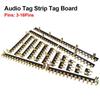 1Pcs G10 FR4 Bakelite Audio Tag Strip Board 3-16Pins HiFi DIY Solder Strip  Wiring Solder Board
