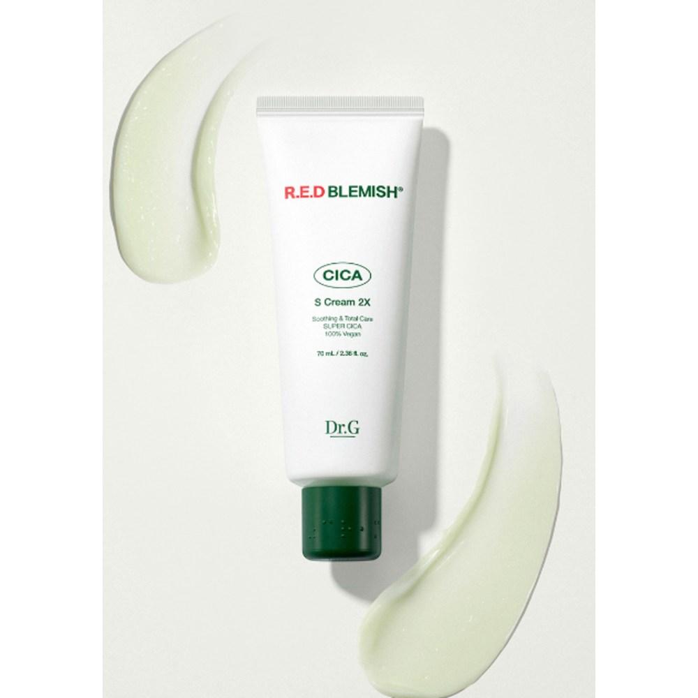 Dr.G Веганский красный Cica S крем от несовершенств 2X, 70 мл, 4 шт.