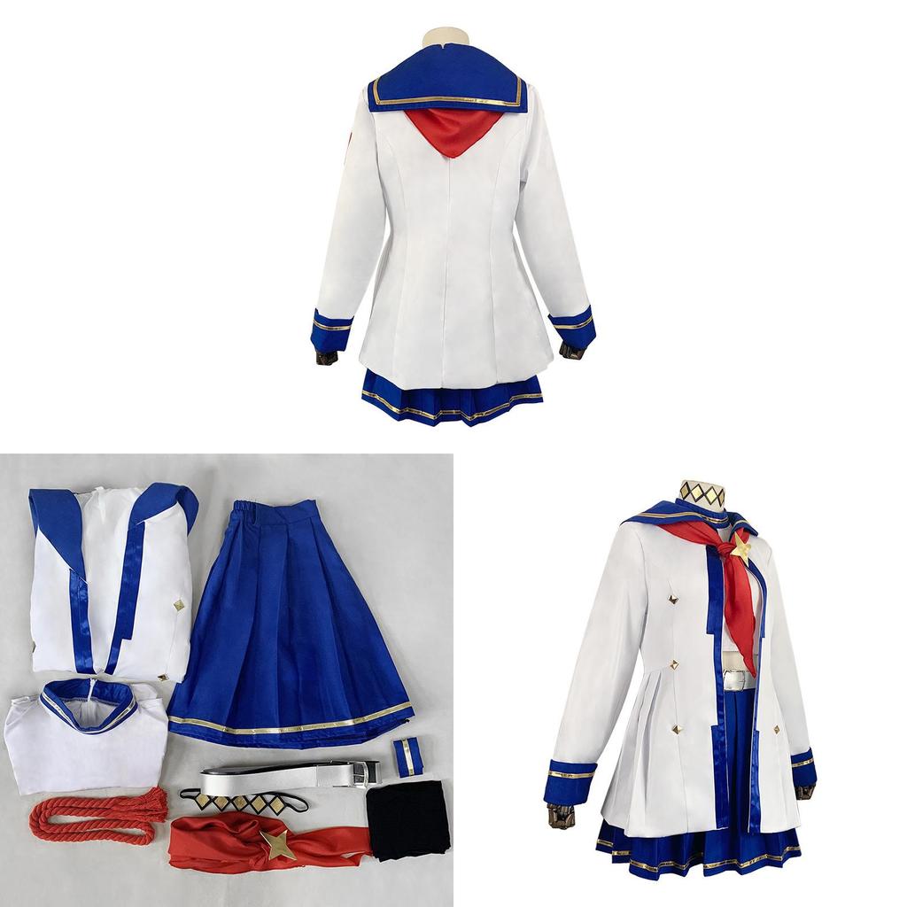 Красивый Косплей Костюм Огури Кап из Сериала Pretty Derby из Смеси Полиэстера Для Аниме Ролевых Игр