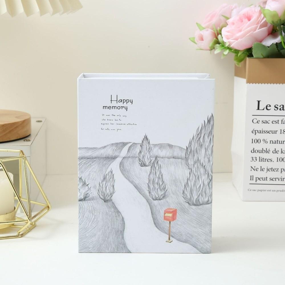 6 Inch 100 Pockets Scrapbook Album Laminated Slip-in Picture Albums  Baby Growth Record
