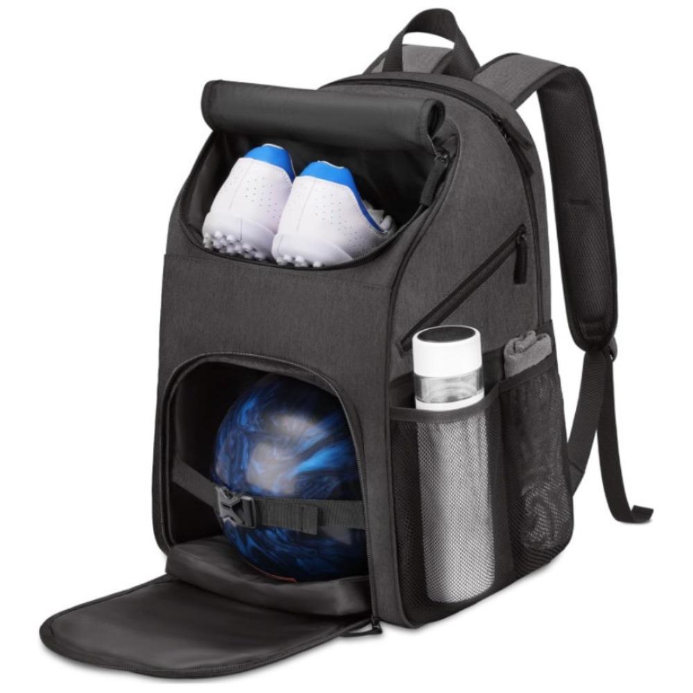Large Capacity Bowling Ball Bag with Shoes Compartment Bowling Tote Bag for Men Women