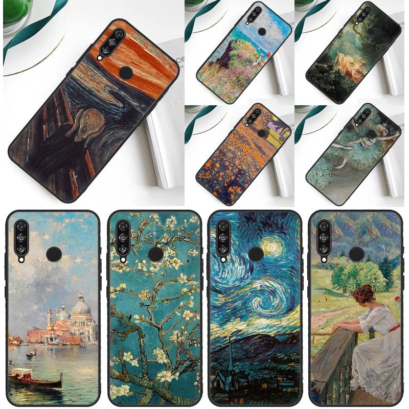 Знаменитая картина Известное искусство Для Huawei Nova 12s 12i 11i 5T 9 10 SE Y91 Y90 Y60 Y70 Y72 Y61 P60 Pro P20 P40 P30 Lite Чехол