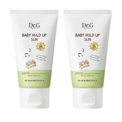 Детский мягкий солнцезащитный крем SPF35 PA+++ (60 мл × 2 тюбика)