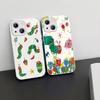 Очень голодная гусеница Для iPhone 14 13 12 Mini 11 Pro XS Max X XR 14 Plus Закаленное стекло