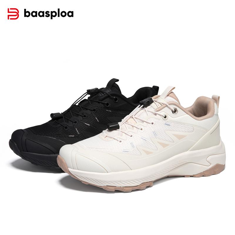 BAASPLOA Женская обувь для активного отдыха Нескользящая износостойкая сетчатая дышащая женская обувь для альпинизма и походов Модная женская спортивная обувь