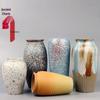 Retro Chinese Ceramic Vase: Decorative Jar for Flowers or Hydroponics
