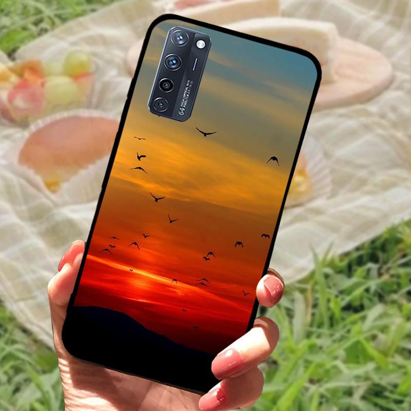 Для ZTE Axon 20 5G Чехол-бампер Силиконовый Мягкий Мраморный Черный Funda Coque для ZTE A20 5G A2121 4G Axon 20 Extreme Защитный