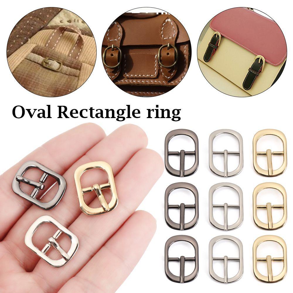 5 шт. Металлическое регулировочное кольцо для ремонта сумок, аксессуары для кожаной сумки, пряжка для ремня, пряжки для ремня