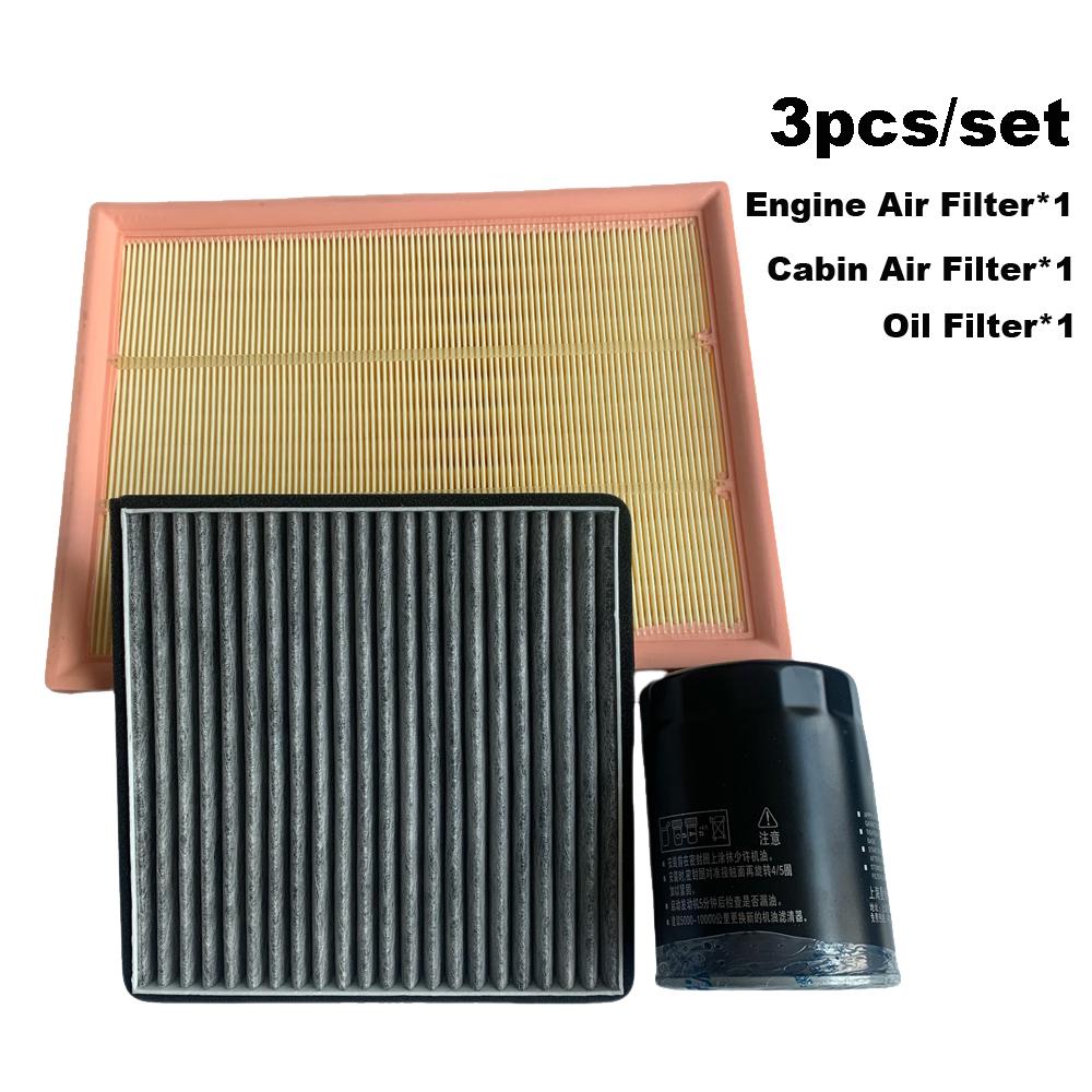 Filter Set for JMC BAODIAN 2.5T-Diesel 2024 Engine Fuel Oil A/C Cabin Interior Air Filter Pickup Accessories