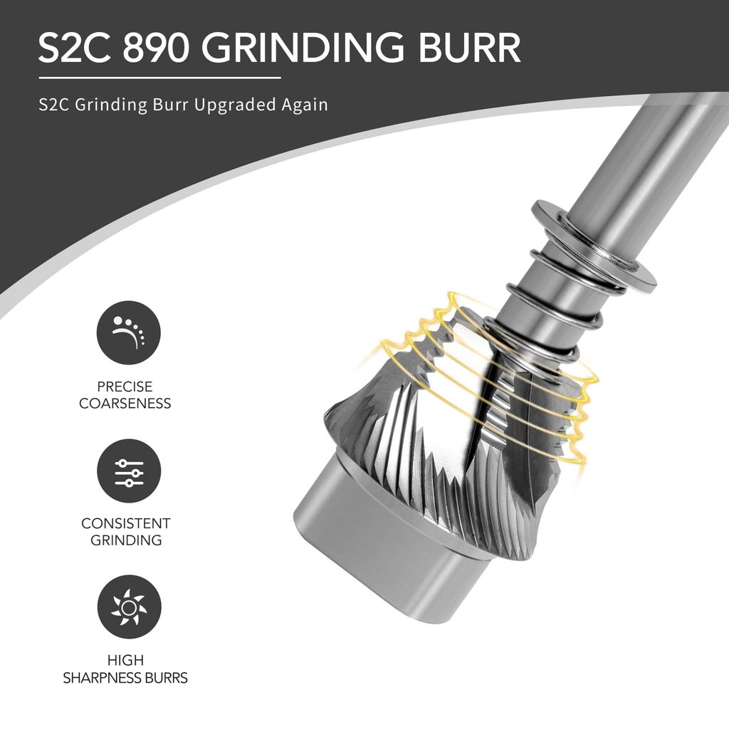 Ручная кофемолка TIMEMORE Chestnut S3 Кофемолка Time More Ручная кофемолка Емкость бункера 30 г Полностью металлический внешний циферблат Оснащена ступкой S2C 890