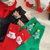 Ayollar Kuz va Qish Yangi Rojdestvo Yoqimli Multfilm Shaxsiyat Ijodiy Naychada Chizilgan Paxta Paypoqlari