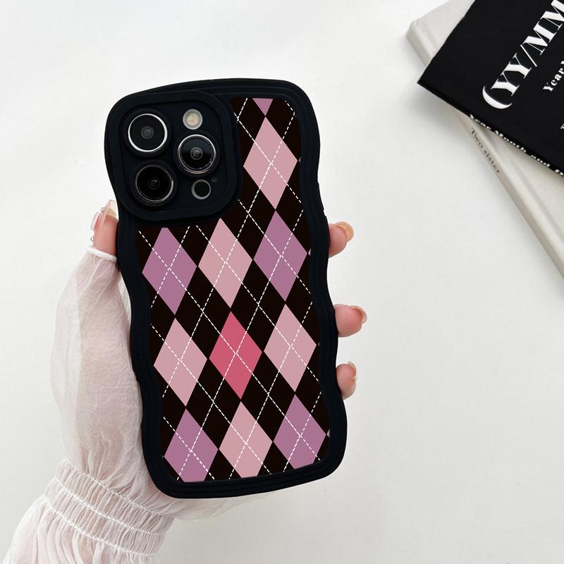 Мягкий чехол из ТПУ в форме волны для Redmi Note 12 Pro Note 11 Samsung S23 Ultra A23 A13 Realme C55 C53 Infinix OPPO A57 4G Vivo Y35 Y02, чехол для iPhone