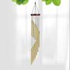 Vintage Wind Chime with Metal Tube Weather-proof Indoor Outdoor Garden Patio Retro Hanging Wind Bell Outside Decoration Ornament