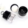 2 Pack 10g Refillable Bulk Compact Case with Puff Cap and Sieve DIY Cosmetic Foundation Compact Case
