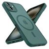 Роскошный матовый чехол для телефона 17 16 15 14 13 12 11 Pro Max для Magsafe, матовый прозрачный, защитная крышка для магнитной линзы