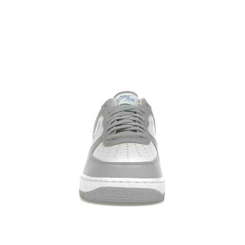 Nike Air Force 1 07 Next Nature Wolf Grey University Blue Мужские кроссовки Белые HM0721-001