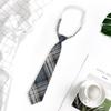 JK Bow Tie for Women, Japanese Uniform Shirt, College Style Student Plaid Tie, Men's Free Ribbon Accessories