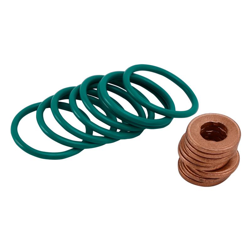 Artudatech Fuel Injector O-Ring Seal 97327722 Fit Chevy Express Fit Cadillac 94013303 Car Accessories