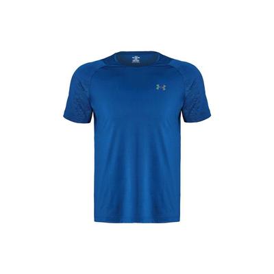 Тренировочная футболка Rush Series Solid Textured, мужские топы, синяя 1376790-426