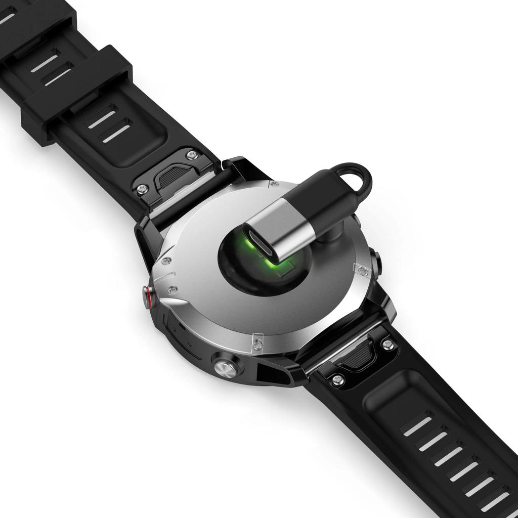 Для часов Garmin USB C/Micro/IOS Адаптер зарядного устройства Кабель для зарядки Конвертер для Garmin Fenix 7X 7S Forerunner 955 965 Vivoactive 4