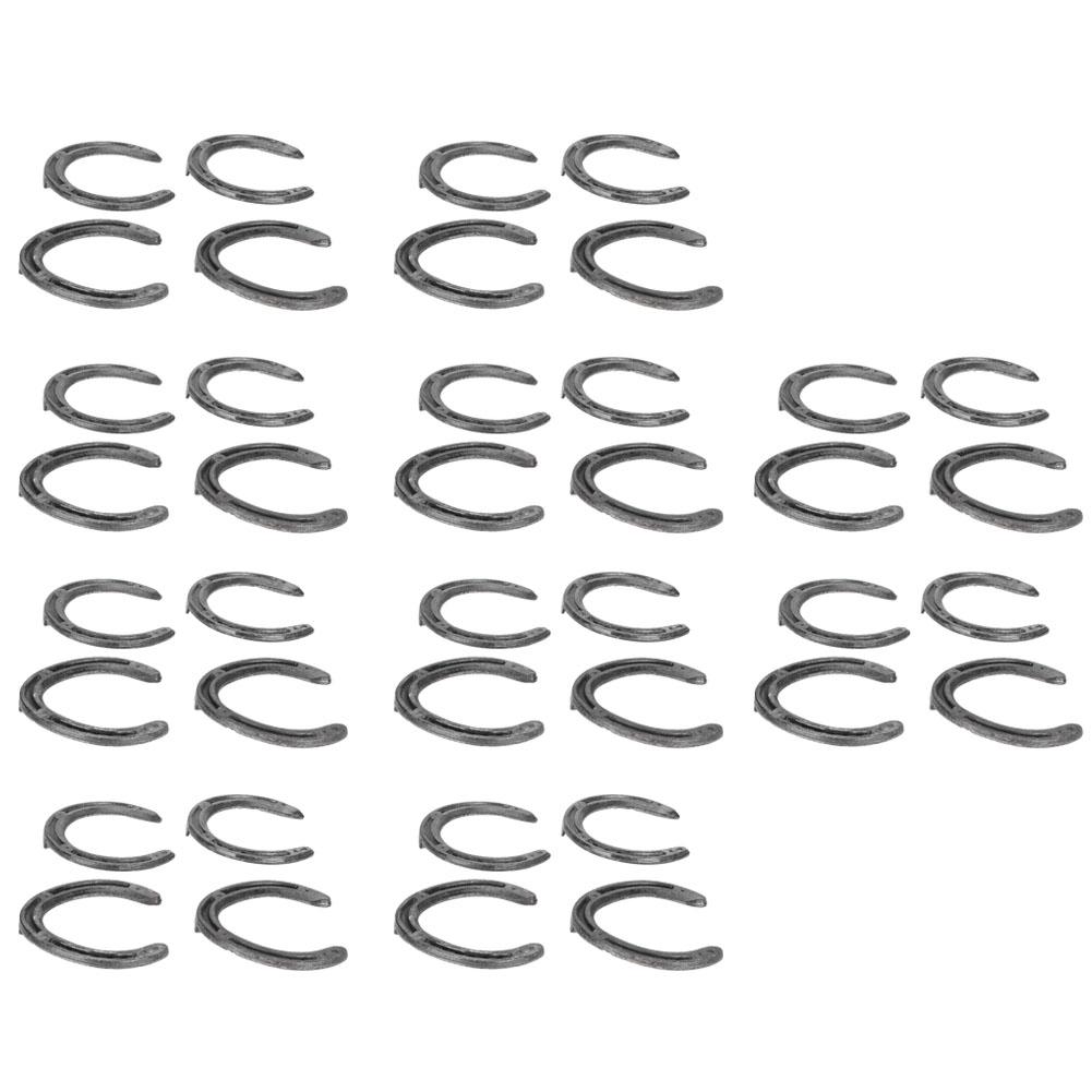 10 пар кованых стальных подков Q235, комплект тренировочных аксессуаров для скачек и верховой езды