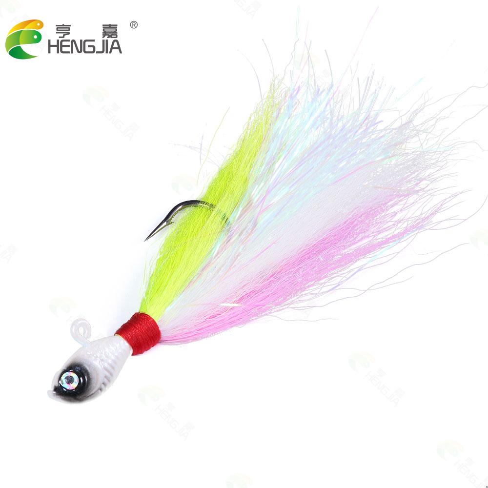 14 г джиг-головка Bucktail рыболовная приманка оленьая шерсть сухая форель приманки для рыбалки нахлыстом окунь форель мягкая приманка рыболовная приманка товары для морской рыбалки