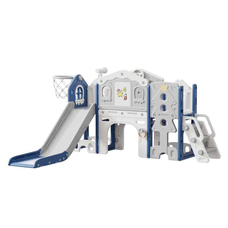 Детский игровой комплекс Bituozhe с горкой и качелями