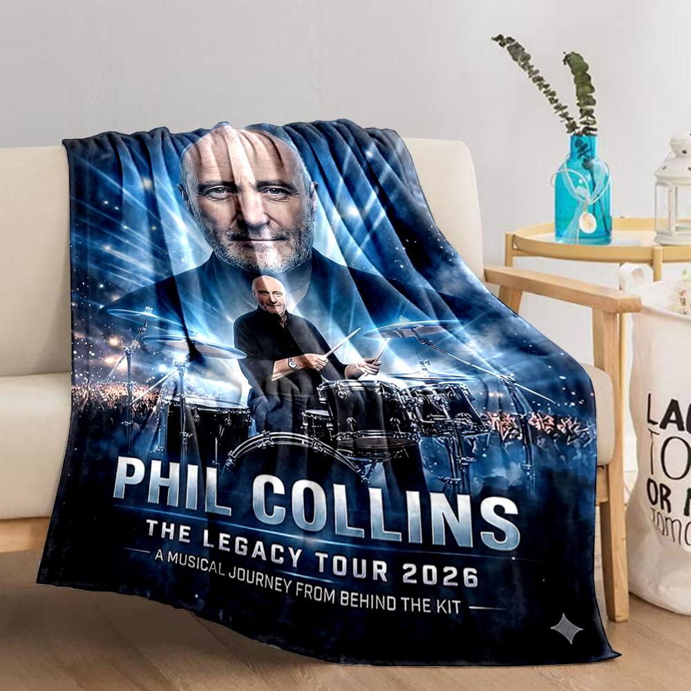 Drummer Tour Poster Blanket for all seasons blanket lunch break throw gift