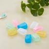 5 Piece Set Portable Travel Toothbrush Cover Wash Brush Cap Case Box Travel Hiking Camping Brush Cap Case YKS Health Germproof