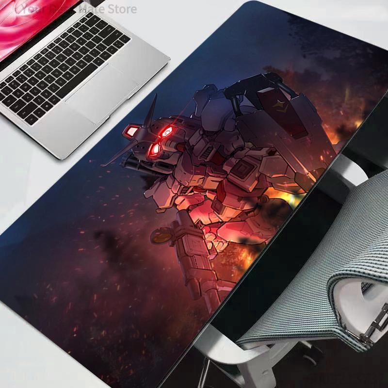 Big Mouse pad Gundam Professional E-sports gamers speed pc Gaming Rubber keyboard Mouse Pads New desk mat mousepad anime