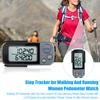 Walking 3D Pedometer with Clip And Lanyard 30 Days Memory Simple Step Counter with LCD Display Accurate