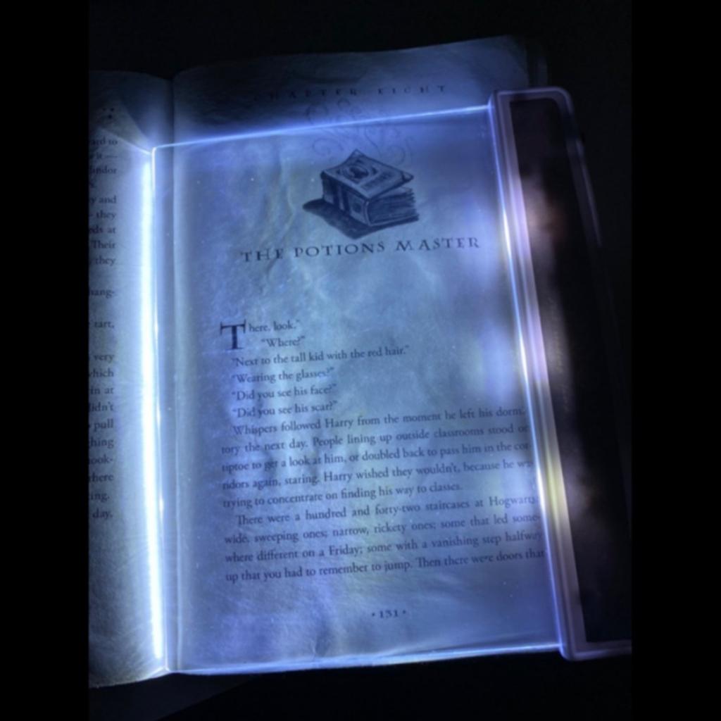 1 PCS LED Book Light For Reading Flat Panel Eye Caring Bookmark Lamp Portable Night Light For Study In Bed Car Travel Camping