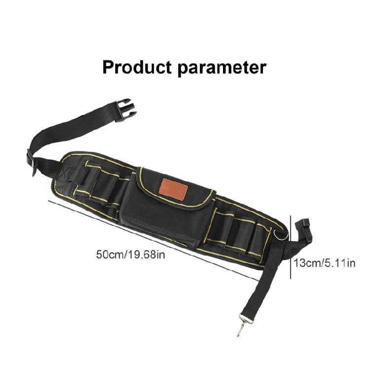 Органайзеры для инструментов из ткани Оксфорд, поясная сумка-фартук для хранения с регулируемым ремнем, для организации инструментов при сантехнических, столярных работах