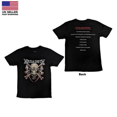 Новая одежда Megadeth Унисекс : Убийство Биз (Назад Печать) Футболка Unisex