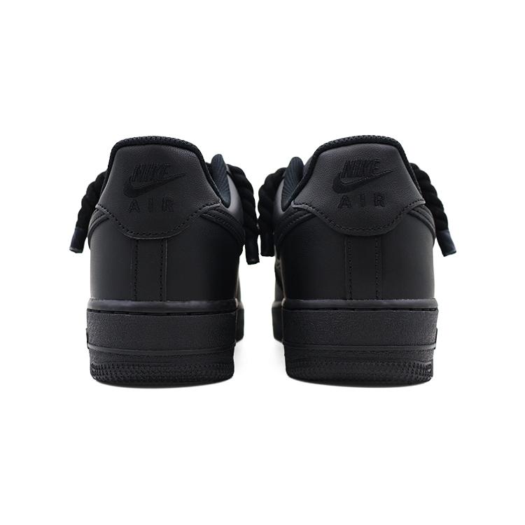 Nike Air Force 1 Abrasion Resistant Low top Skateboard Shoes Unisex Black CW2288-001(Team91- )