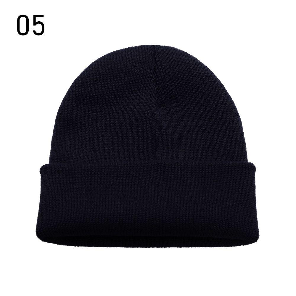 Ladies Casual Cap Woman/Men Female Beanie Caps Winter Autumn Hats Knitted Beanies Warmer Bonnet