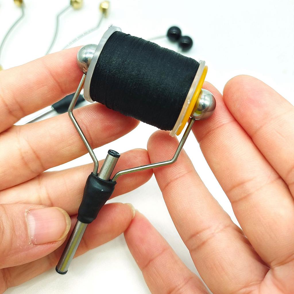 Fly Tying Bobbin Holder Fishing Line Tying Tools Replacement Fly Fishing Tying Tool Wire Threader for Lure Making Tool