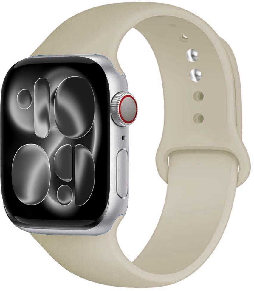 Силиконовый ремешок Для Apple Watch 11 band 44mm 40mm 49mm 45mm 41mm 38 46mm 42mm correa bracelet iWatch series 9 8 7 6 SE ultra 2 3