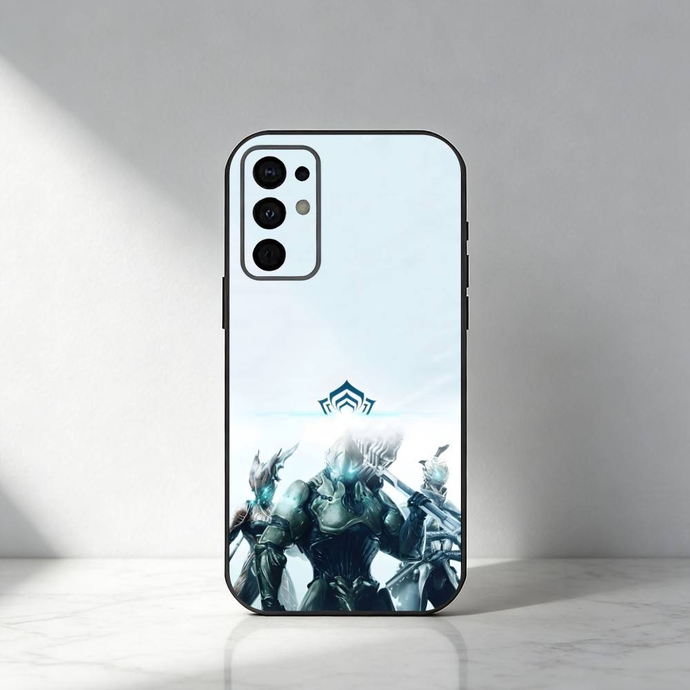 Игровой W-Warframe Чехол для телефона с HD-печатью для Samsung S25,S24,S21,S22,S23,S30,Ultra,S20,Plus,Fe,Note,5G Черный Чехол