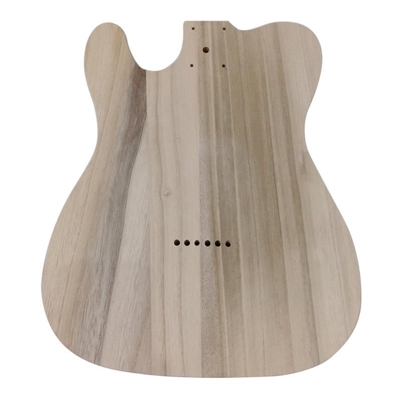 Необработанный корпус гитары, полированное дерево, для DIY, аксессуары для гитары T-style
