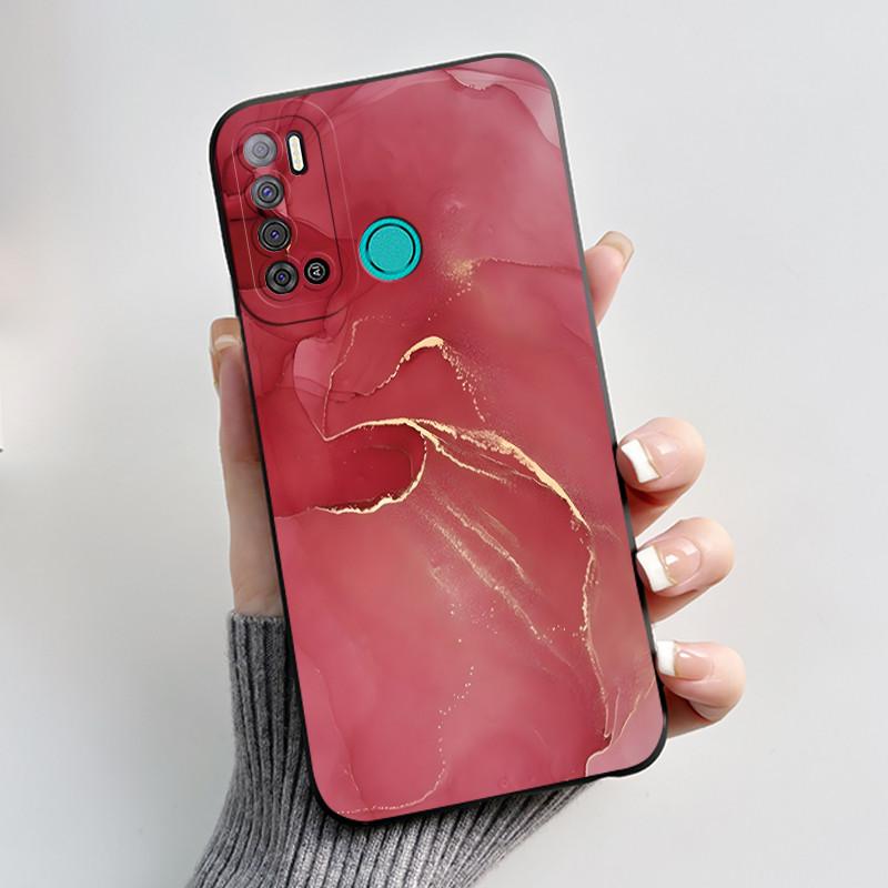 Для Tecno Pouvoir 4 Pouvoir 4 Pro LC7 LC8 Чехол Роскошный Милый Кролик с Сердечками Смешной Чехол для Телефона Черный Силиконовый Защитный Задний Чехол