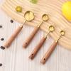Gold Plated Baking Measuring Tools Set With Hightemperature Resistant Stainless Steel For Cooking