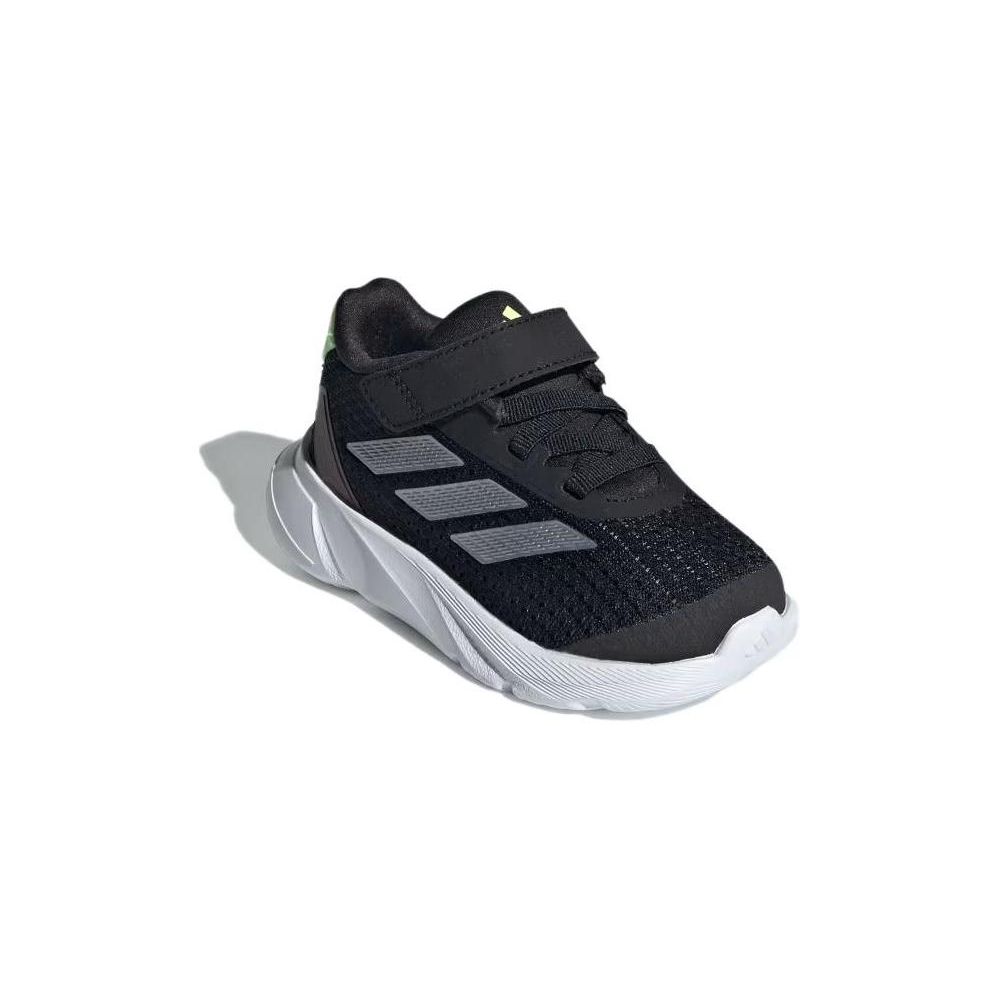 adidas Duramo Прочные дышащие низкие кроссовки для ходьбы Детская обувь Черный Белый IF6100