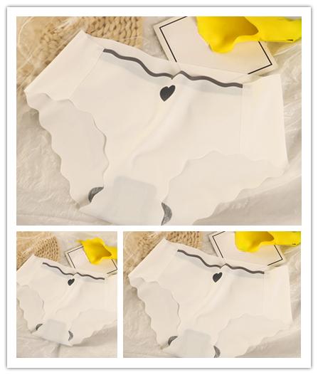 3 шт./лот Сексуальные трусики из ледяного шелка Женские трусики средней посадки Бесшовные трусы Женское нижнее белье для девушек M-XL