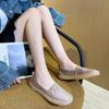 Soft Full Genuine Leather Shoes Women Flat Shoe New Spring Soft Sole Comfortable Shoes Woman Fashion Casual Shoes