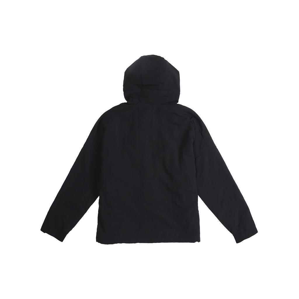 Adidas Спортивная тканая ветровка с капюшоном мужская куртка черная FM9400