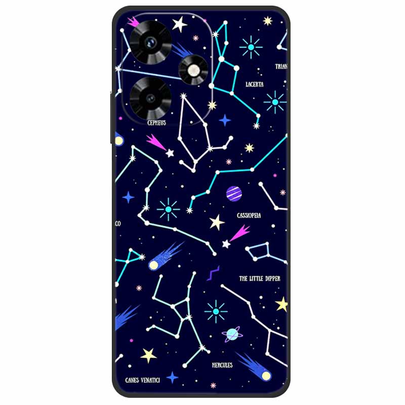 Для Infinix Hot 30i NFC Чехол X669D Силиконовый Волк Лев TPU Мягкий Fundas Для Infinix Hot 30i X669C Hot30i 2023 Защитный Черный Capa