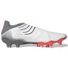 Adidas Copa Sense+ FG White Solar Red Кроссовки унисекс Cloud-White Iron-Metalic FY6218
